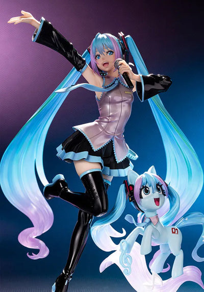 My Little Pony - Vocaloid - Hatsune Miku - Bishoujo Statue - My Little Pony Bishoujo Series - 1/7 (Kotobukiya)ㅤ – Kotobukiya – ActionFigure Brasil — iluminação de estúdio