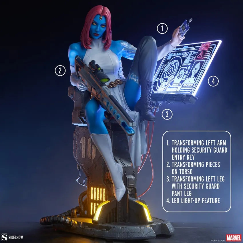 Mystique: Freedom and Destiny - LIMITED EDITION: 550 – Sideshow Collectibles – ActionFigure Brasil