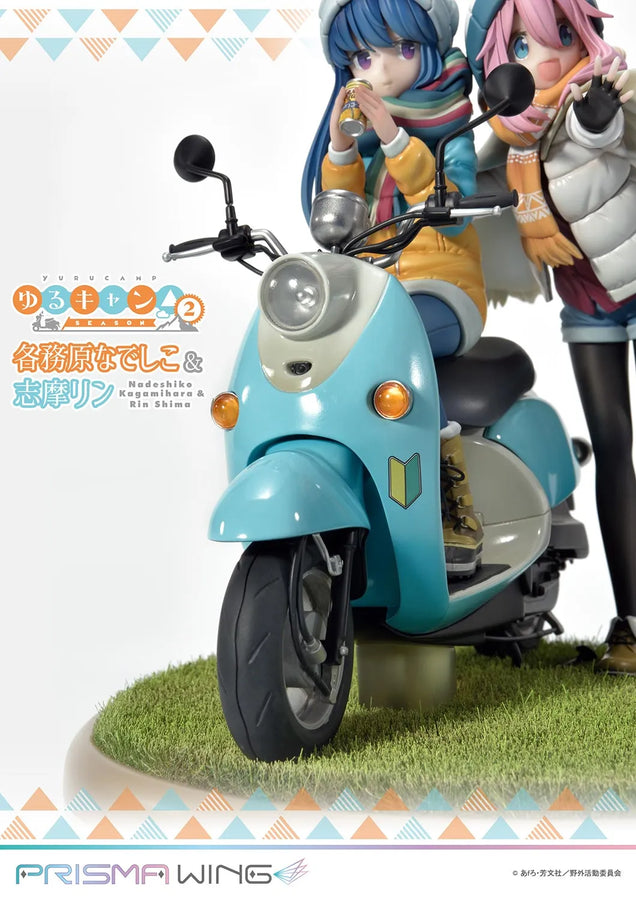 Nadeshiko Kagamihara & Rin Shima (Bonus Version) Laid-Back Camp – Prime1Studio – ActionFigure Brasil