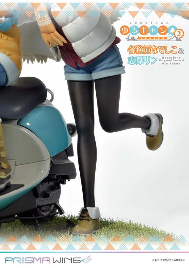 Nadeshiko Kagamihara & Rin Shima (Bonus Version) Laid-Back Camp – Prime1Studio – ActionFigure Brasil