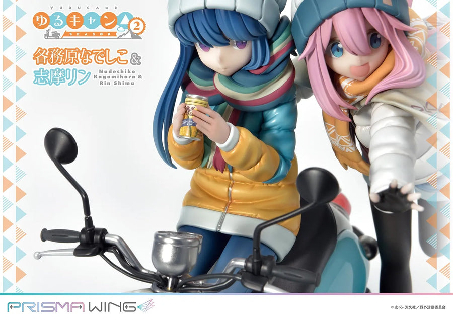 Nadeshiko Kagamihara & Rin Shima (Bonus Version) Laid-Back Camp – Prime1Studio – ActionFigure Brasil