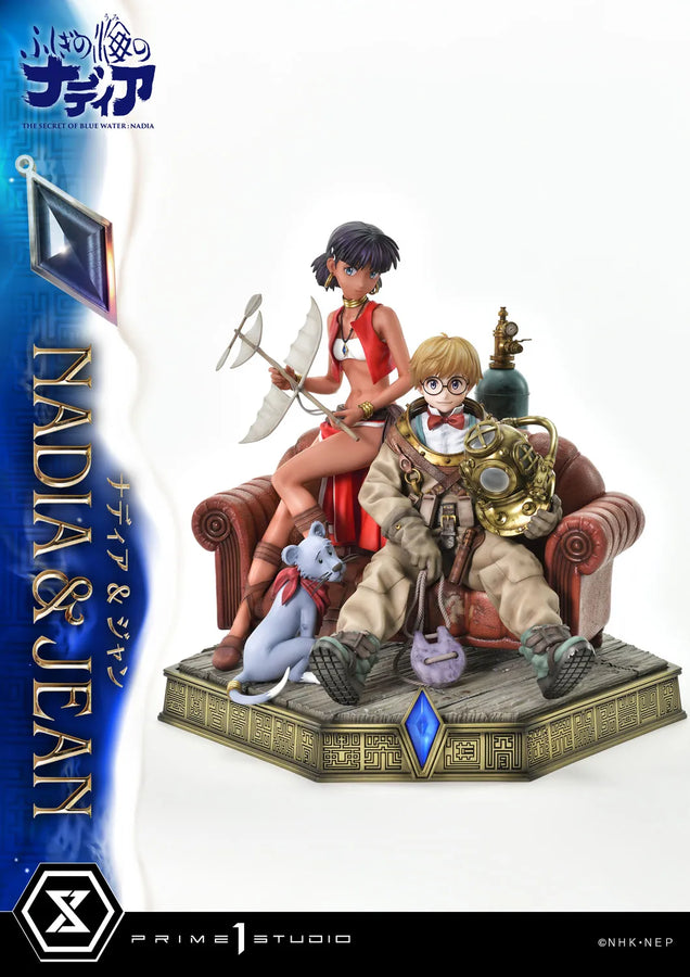 NADIA & JEAN (Bonus Version) THE SECRET OF BLUE WATER NADIA – Prime1Studio – ActionFigure Brasil