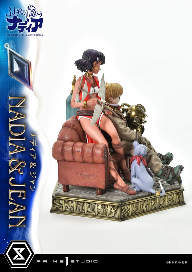 NADIA & JEAN (Bonus Version) THE SECRET OF BLUE WATER NADIA – Prime1Studio – ActionFigure Brasil