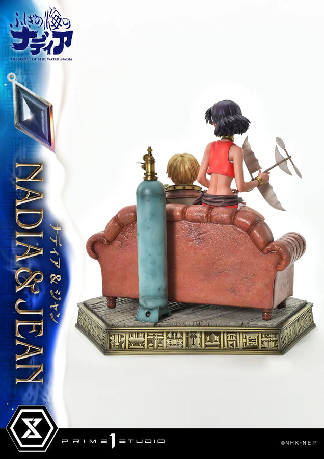 NADIA & JEAN (Bonus Version) THE SECRET OF BLUE WATER NADIA – Prime1Studio – ActionFigure Brasil