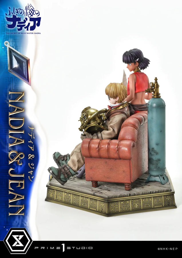 NADIA & JEAN (Bonus Version) THE SECRET OF BLUE WATER NADIA – Prime1Studio – ActionFigure Brasil