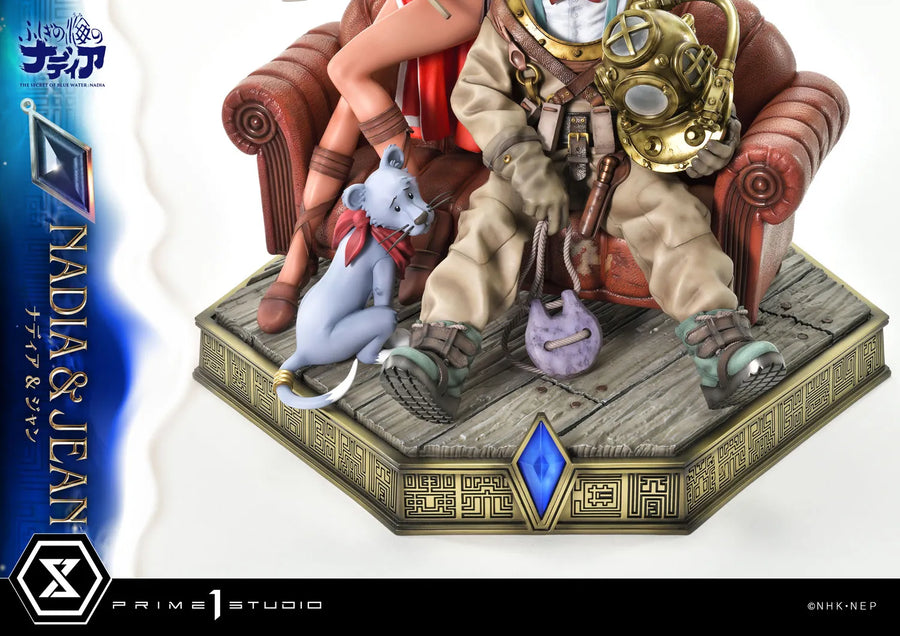 NADIA & JEAN (Bonus Version) THE SECRET OF BLUE WATER NADIA – Prime1Studio – ActionFigure Brasil