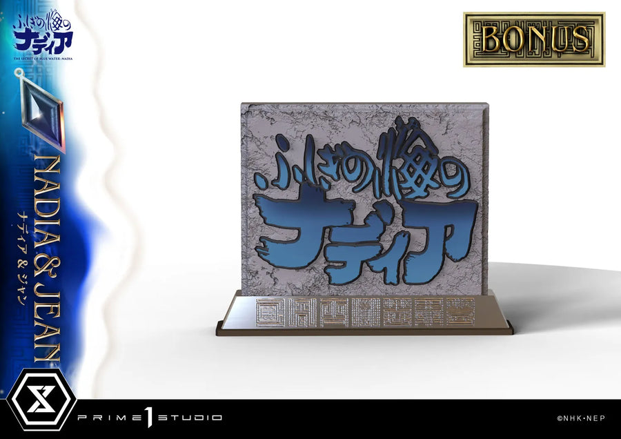 NADIA & JEAN (Bonus Version) THE SECRET OF BLUE WATER NADIA – Prime1Studio – ActionFigure Brasil