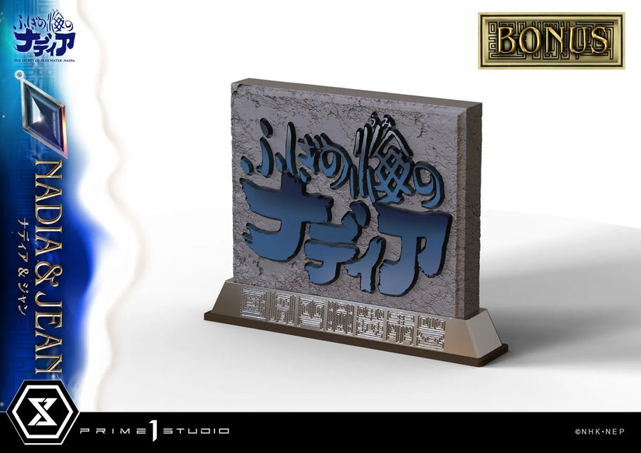 NADIA & JEAN (Bonus Version) THE SECRET OF BLUE WATER NADIA – Prime1Studio – ActionFigure Brasil