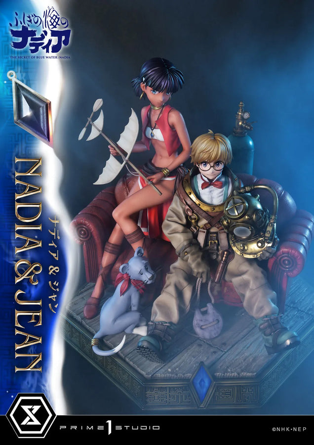 NADIA & JEAN (Bonus Version) THE SECRET OF BLUE WATER NADIA – Prime1Studio – ActionFigure Brasil
