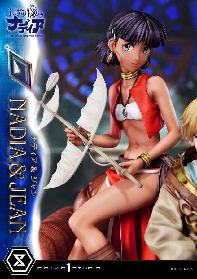 NADIA & JEAN (Bonus Version) THE SECRET OF BLUE WATER NADIA – Prime1Studio – ActionFigure Brasil