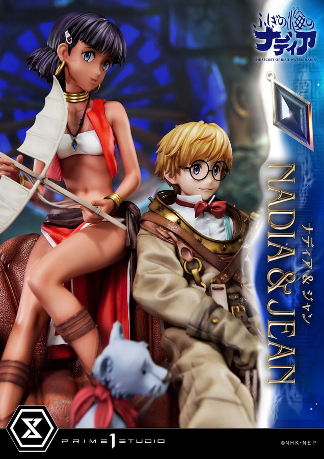 NADIA & JEAN (Bonus Version) THE SECRET OF BLUE WATER NADIA – Prime1Studio – ActionFigure Brasil
