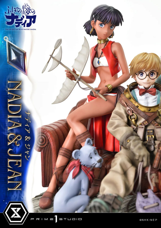 NADIA & JEAN (Bonus Version) THE SECRET OF BLUE WATER NADIA – Prime1Studio – ActionFigure Brasil
