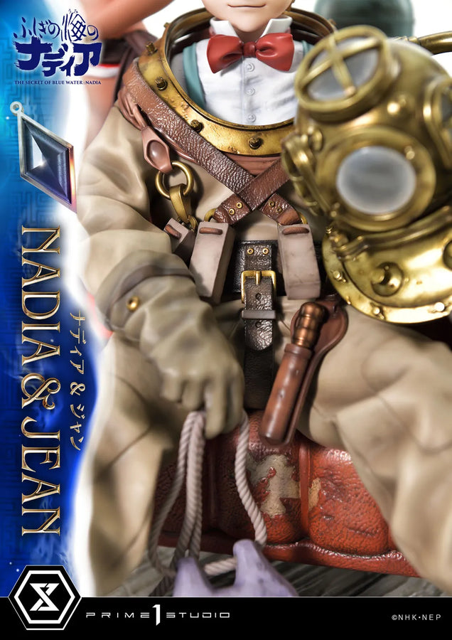 NADIA & JEAN (Bonus Version) THE SECRET OF BLUE WATER NADIA – Prime1Studio – ActionFigure Brasil
