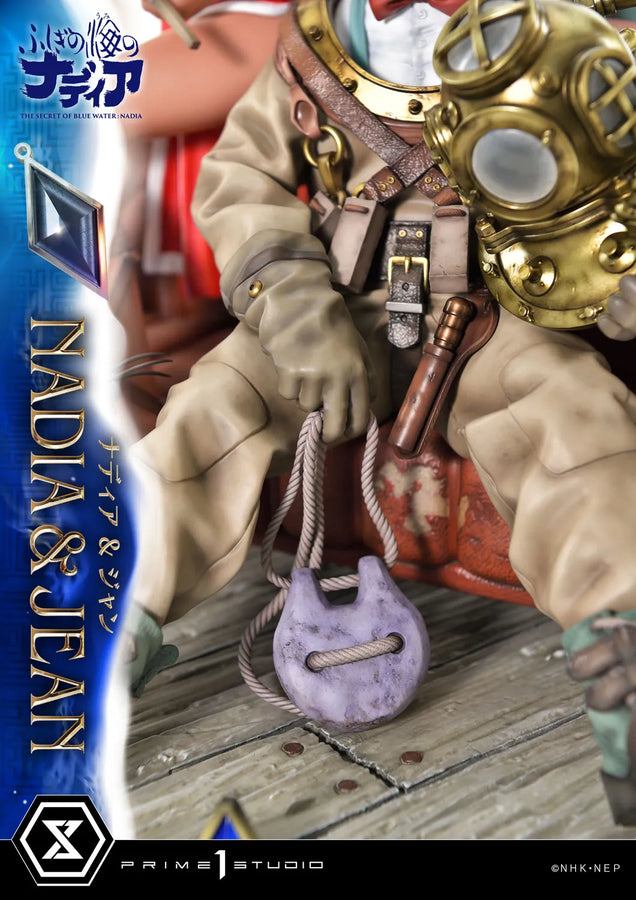 NADIA & JEAN (Bonus Version) THE SECRET OF BLUE WATER NADIA – Prime1Studio – ActionFigure Brasil