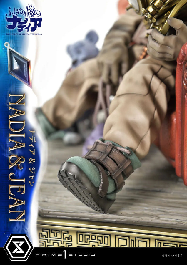NADIA & JEAN (Bonus Version) THE SECRET OF BLUE WATER NADIA – Prime1Studio – ActionFigure Brasil
