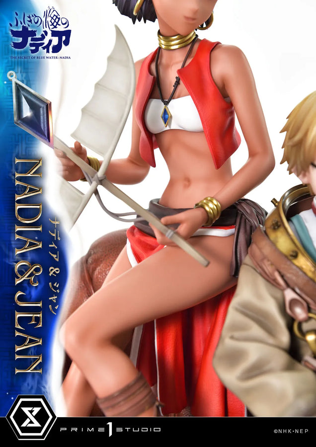 NADIA & JEAN (Bonus Version) THE SECRET OF BLUE WATER NADIA – Prime1Studio – ActionFigure Brasil