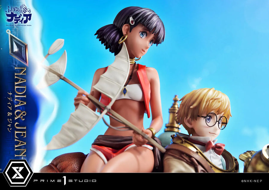 NADIA & JEAN (Bonus Version) THE SECRET OF BLUE WATER NADIA – Prime1Studio – ActionFigure Brasil
