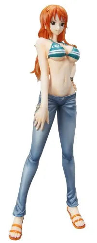 Nami Figure | Timeskip | Portrait Of Piratesㅤ – MegaHouse – ActionFigure Brasil