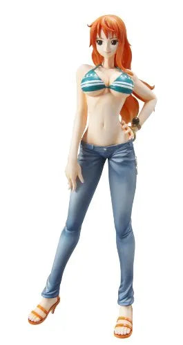 Nami Figure | Timeskip | Portrait Of Piratesㅤ – MegaHouse – ActionFigure Brasil — close