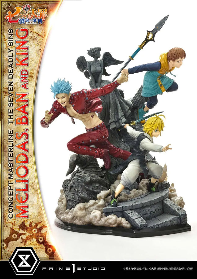 Nanatsu no Taizai: Fundo no Shinpan - Ban - King - Meliodas - Concept Masterline  (CMNTZ-01) - 1/6 (Prime 1 Studio)ㅤ – Prime 1 Studio – ActionFigure Brasil