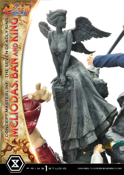 Nanatsu no Taizai: Fundo no Shinpan - Ban - King - Meliodas - Concept Masterline  (CMNTZ-01) - 1/6 (Prime 1 Studio)ㅤ – Prime 1 Studio – ActionFigure Brasil — ângulo diferente