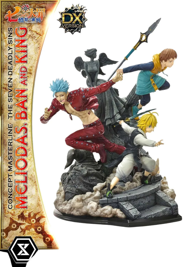 Nanatsu no Taizai: Fundo no Shinpan - Ban - King - Meliodas - Concept Masterline  (CMNTZ-01DX) - 1/6 - DX Version (Prime 1 Studio)ㅤ – Prime 1 Studio – ActionFigure Brasil