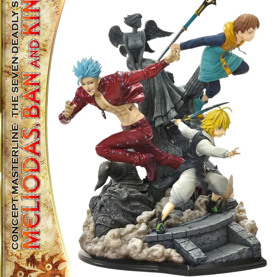Nanatsu no Taizai: Fundo no Shinpan - Ban - King - Meliodas - Concept Masterline  (CMNTZ-01DX) - 1/6 - DX Version (Prime 1 Studio)ㅤ – Prime 1 Studio – ActionFigure Brasil