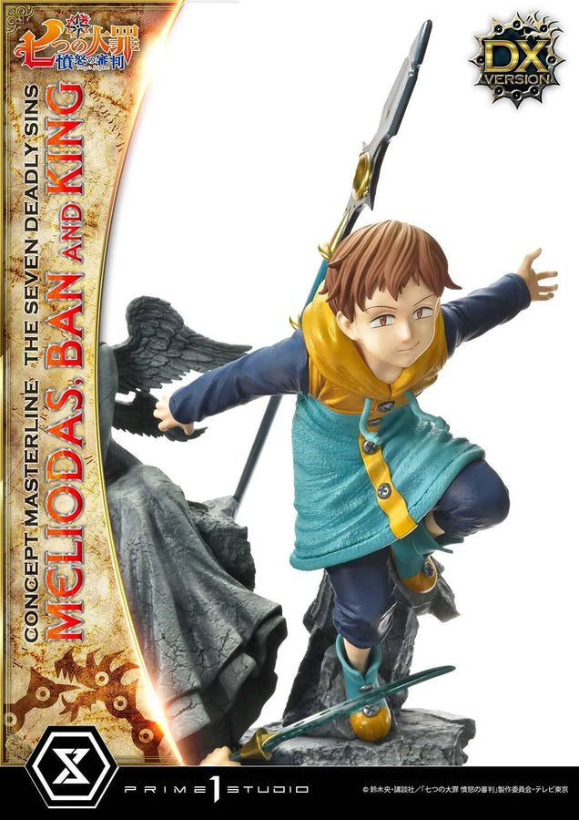 Nanatsu no Taizai: Fundo no Shinpan - Ban - King - Meliodas - Concept Masterline  (CMNTZ-01DX) - 1/6 - DX Version (Prime 1 Studio)ㅤ – Prime 1 Studio – ActionFigure Brasil