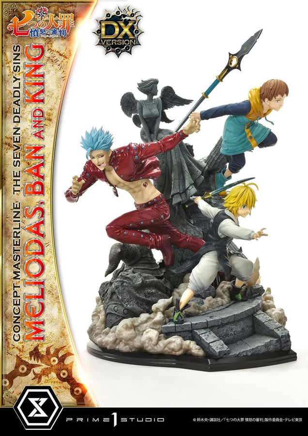 Nanatsu no Taizai: Fundo no Shinpan - Ban - King - Meliodas - Concept Masterline  (CMNTZ-01DX) - 1/6 - DX Version (Prime 1 Studio)ㅤ – Prime 1 Studio – ActionFigure Brasil