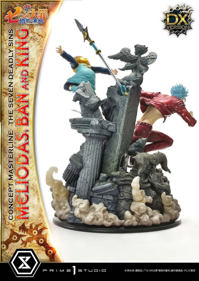 Nanatsu no Taizai: Fundo no Shinpan - Ban - King - Meliodas - Concept Masterline  (CMNTZ-01DX) - 1/6 - DX Version (Prime 1 Studio)ㅤ – Prime 1 Studio – ActionFigure Brasil