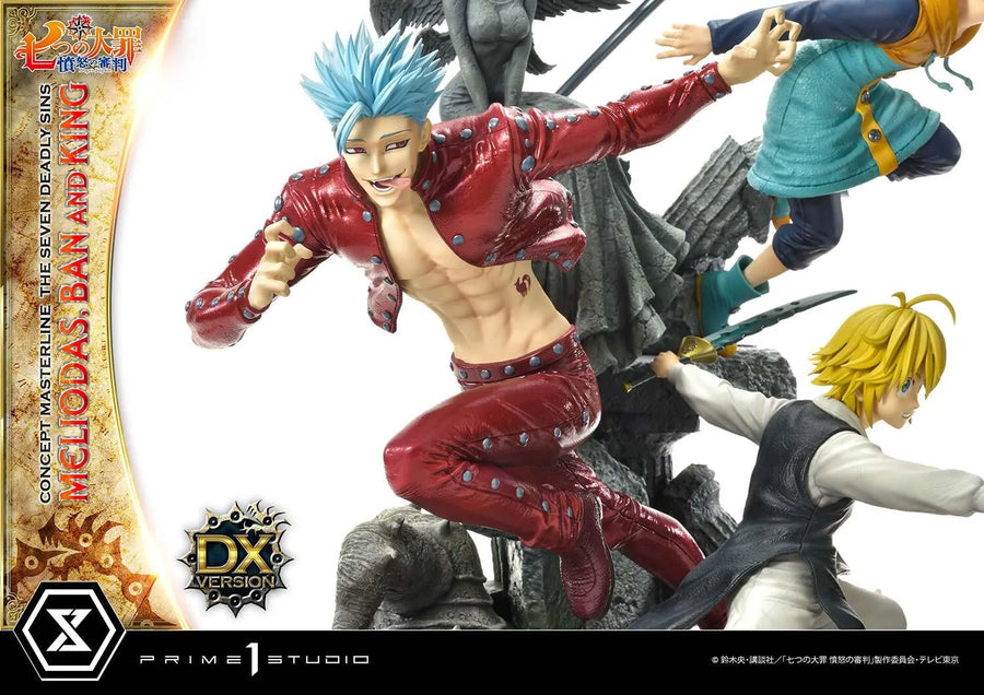 Nanatsu no Taizai: Fundo no Shinpan - Ban - King - Meliodas - Concept Masterline  (CMNTZ-01DX) - 1/6 - DX Version (Prime 1 Studio)ㅤ – Prime 1 Studio – ActionFigure Brasil