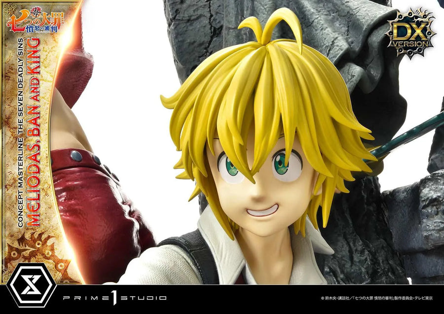 Nanatsu no Taizai: Fundo no Shinpan - Ban - King - Meliodas - Concept Masterline  (CMNTZ-01DX) - 1/6 - DX Version (Prime 1 Studio)ㅤ – Prime 1 Studio – ActionFigure Brasil