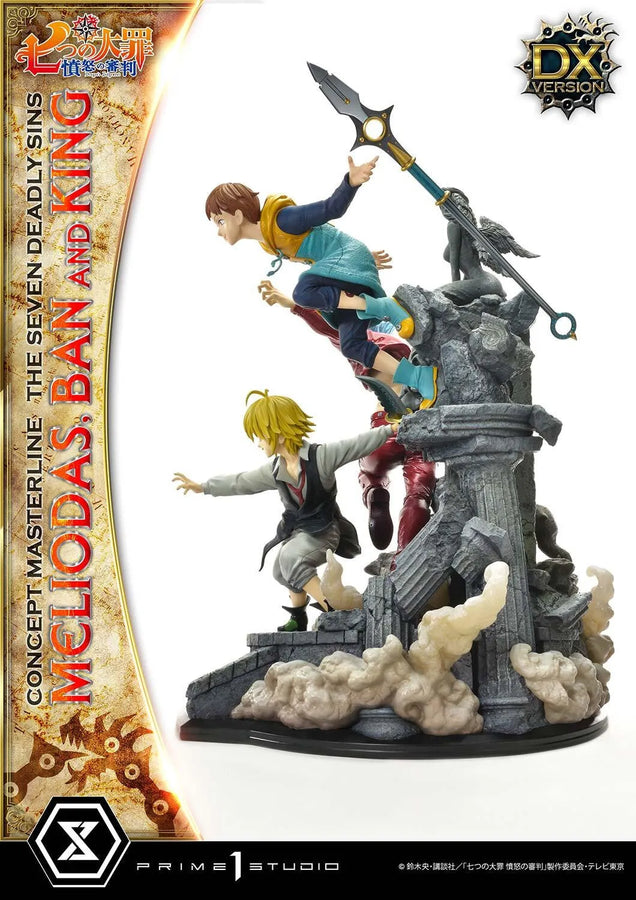 Nanatsu no Taizai: Fundo no Shinpan - Ban - King - Meliodas - Concept Masterline  (CMNTZ-01DX) - 1/6 - DX Version (Prime 1 Studio)ㅤ – Prime 1 Studio – ActionFigure Brasil