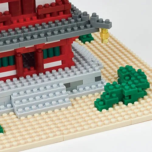 Nanoblock - Five-Storied Pagoda Deluxe Edition (Kawada)ㅤ – Kawada As Manufacturer – ActionFigure Brasil