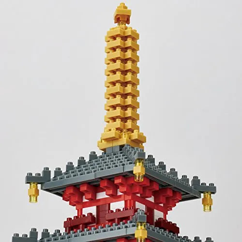 Nanoblock - Five-Storied Pagoda Deluxe Edition (Kawada)ㅤ – Kawada As Manufacturer – ActionFigure Brasil