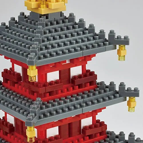 Nanoblock - Five-Storied Pagoda Deluxe Edition (Kawada)ㅤ – Kawada As Manufacturer – ActionFigure Brasil