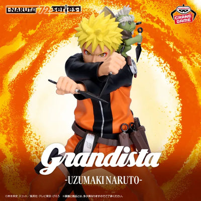 Naruto - Fukasaku - Uzumaki Naruto - Grandista - Naruto 72 Series, 45 (Bandai Spirits)ㅤ – Bandai Spirits – ActionFigureBrasil — ângulo diferente