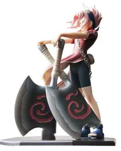 Naruto - Haruno Sakura - Door Painting Collection Figure - 1/7 (Plex)ㅤ – PLEX – ActionFigureBrasil — ângulo diferente