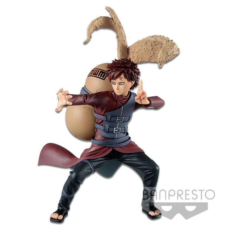 NARUTO Shippuden VIBRATION STARS -GARA & UZUMAKI NARUTO- (A: Gaara) (Game-prize)ㅤ – Bandai Spirits – ActionFigureBrasil