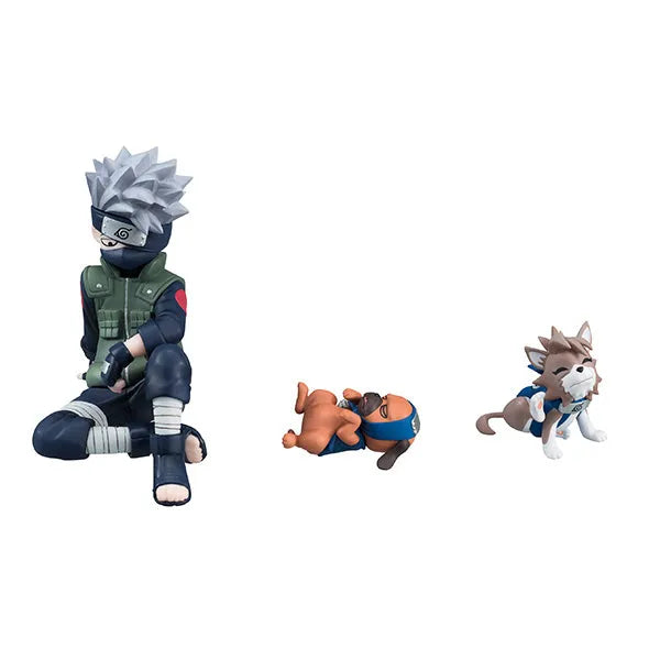 Naruto Shippuuden - Akino - Hatake Kakashi - Pakkun - to Shinobi Inutachiㅤ – MegaHouse – ActionFigureBrasil