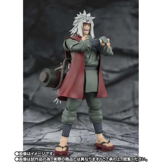 Naruto Shippuuden - Fukasaku - Jiraiya - Shima - S.H.Figuarts - Hidden Leaf Heroic Master Sage, Sage Mode Set (Bandai Spirits) [Shop Exclusive]ㅤ – Bandai Spirits – ActionFigureBrasil