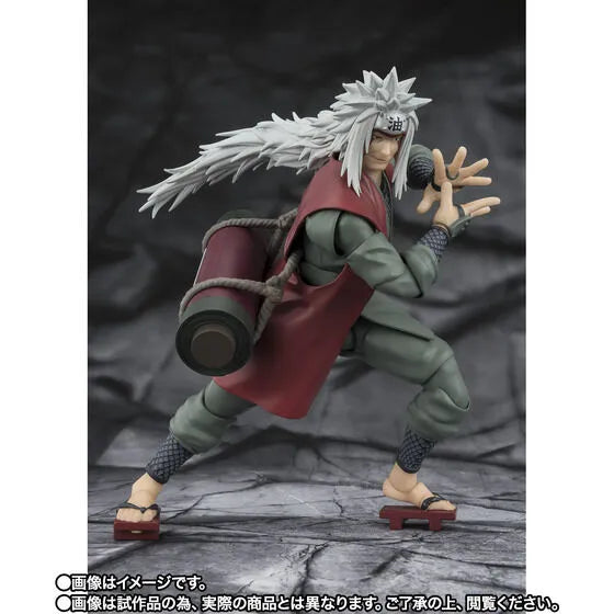 Naruto Shippuuden - Fukasaku - Jiraiya - Shima - S.H.Figuarts - Hidden Leaf Heroic Master Sage, Sage Mode Set (Bandai Spirits) [Shop Exclusive]ㅤ – Bandai Spirits – ActionFigureBrasil