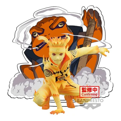 Naruto Shippuuden - Gamakichi - Uzumaki Naruto - Panel Spectacle -Aratanaru Sansukumi- (Bandai Spirits)ㅤ – Bandai Spirits – ActionFigureBrasil