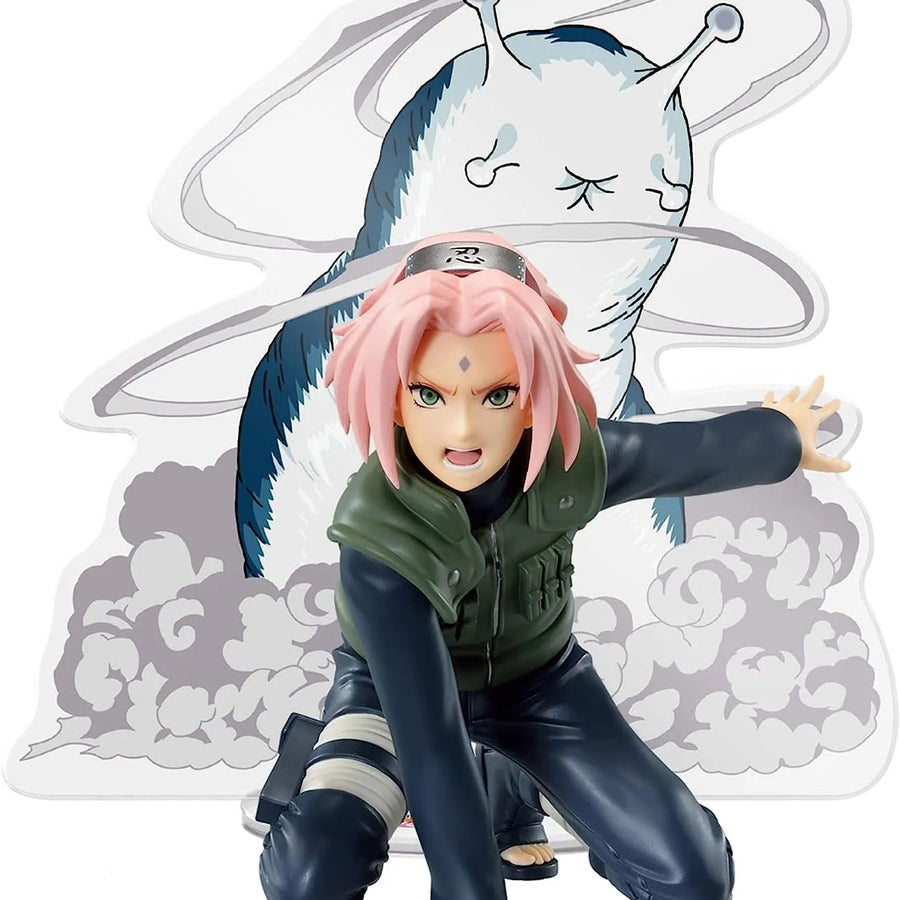 Naruto Shippuuden - Haruno Sakura - Katsuyu - Panel Spectacle -Aratanaru Sansukumi- (Bandai Spirits)ㅤ – Bandai Spirits – ActionFigure Brasil