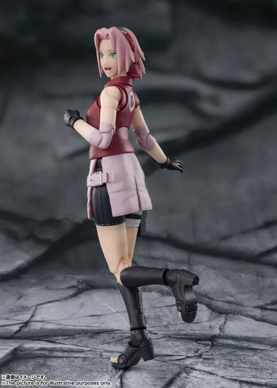 Naruto Shippuuden - Haruno Sakura - S.H.Figuarts - Inheritor of Tsunade’s indominable will (Bandai Spirits)ㅤ – Bandai Spirits – ActionFigureBrasil