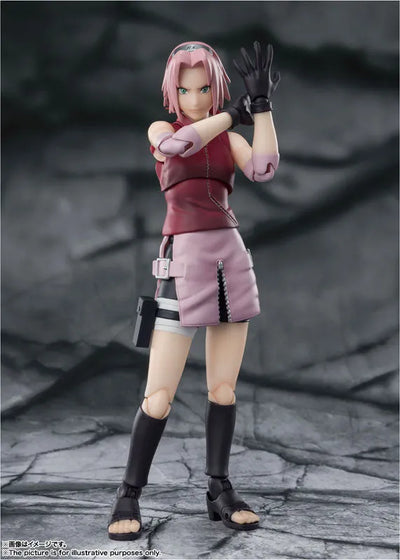 Naruto Shippuuden - Haruno Sakura - S.H.Figuarts - Inheritor of Tsunade’s indominable will (Bandai Spirits)ㅤ – Bandai Spirits – ActionFigureBrasil — embalagem