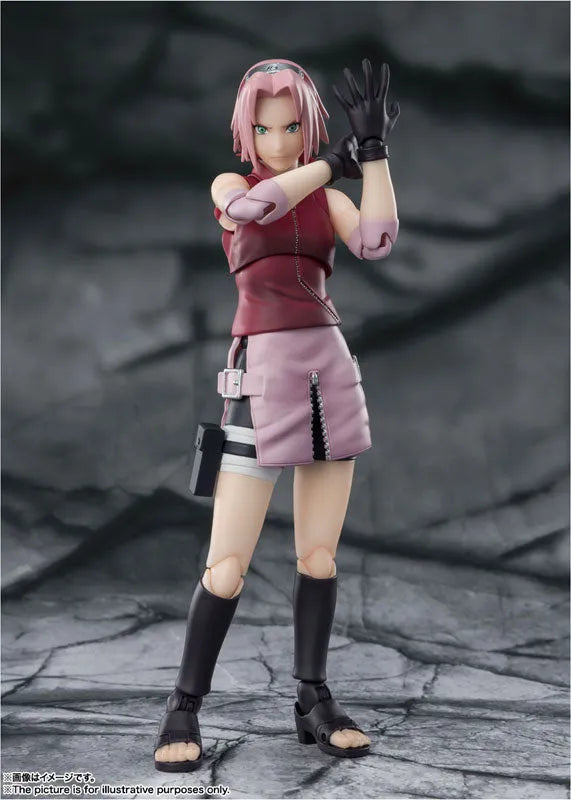 Naruto Shippuuden - Haruno Sakura - S.H.Figuarts - Inheritor of Tsunade’s indominable will (Bandai Spirits)ㅤ – Bandai Spirits – ActionFigureBrasil