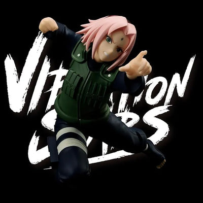 Naruto Shippuuden - Haruno Sakura - Vibration Stars - II (Bandai Spirits)ㅤ – Bandai Spirits – ActionFigureBrasil — ângulo diferente