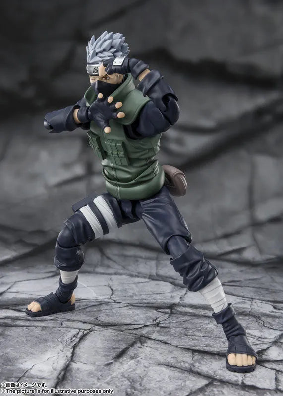 Naruto Shippuuden - Hatake Kakashi - S.H.Figuarts - The Famed Sharingan Hero (Bandai Spirits)ㅤ – Bandai Spirits – ActionFigureBrasil