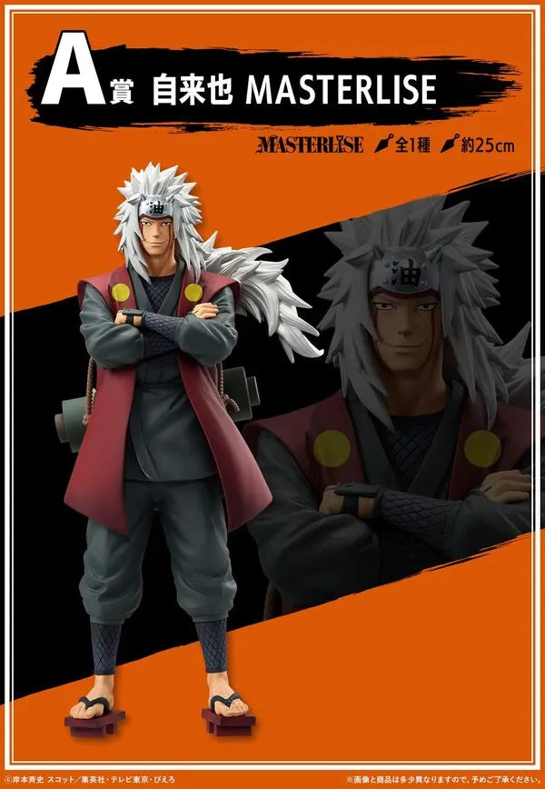 Naruto Shippuuden - Jiraiya - Ichiban Kuji Naruto Shippuden Legendary Sannin (A Prize) - Masterlise (Bandai Spirits)ㅤ – Bandai Spirits – ActionFigure Brasil
